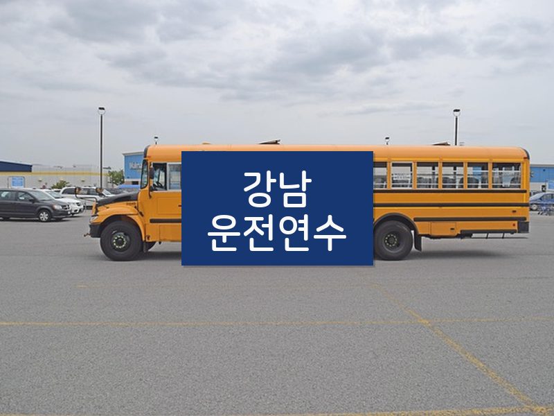 강남운전연수 후기