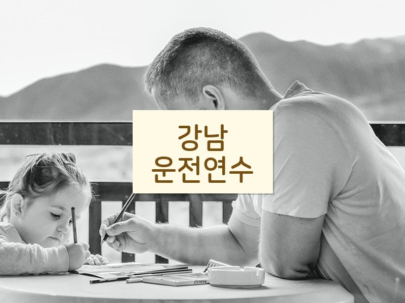 강남운전연수 후기