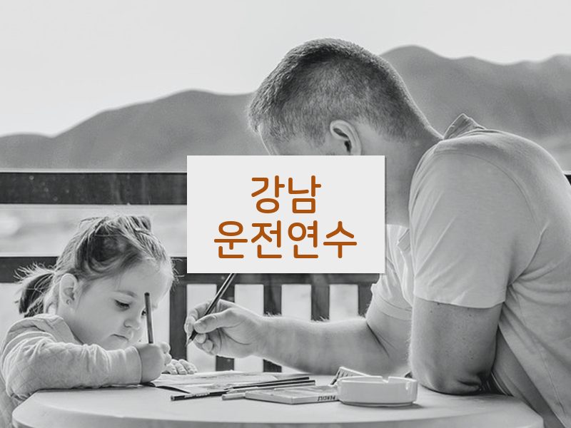 강남운전연수 후기