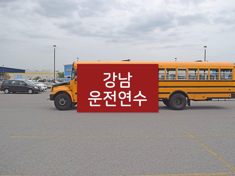 강남운전연수 후기