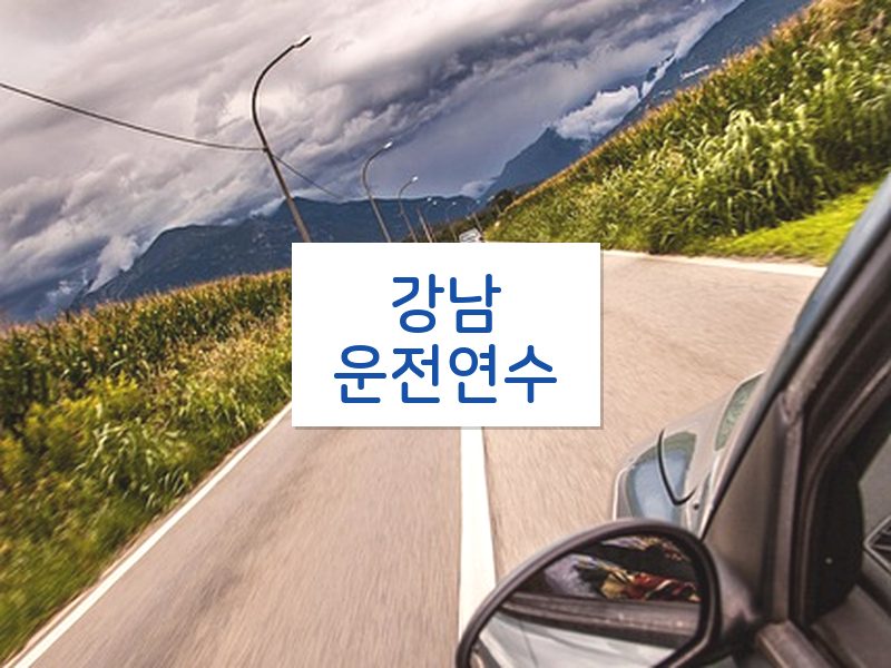 강남운전연수 후기