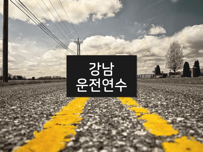 강남운전연수 후기