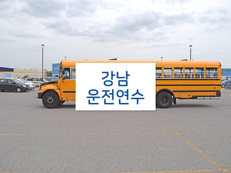 강남운전연수 후기