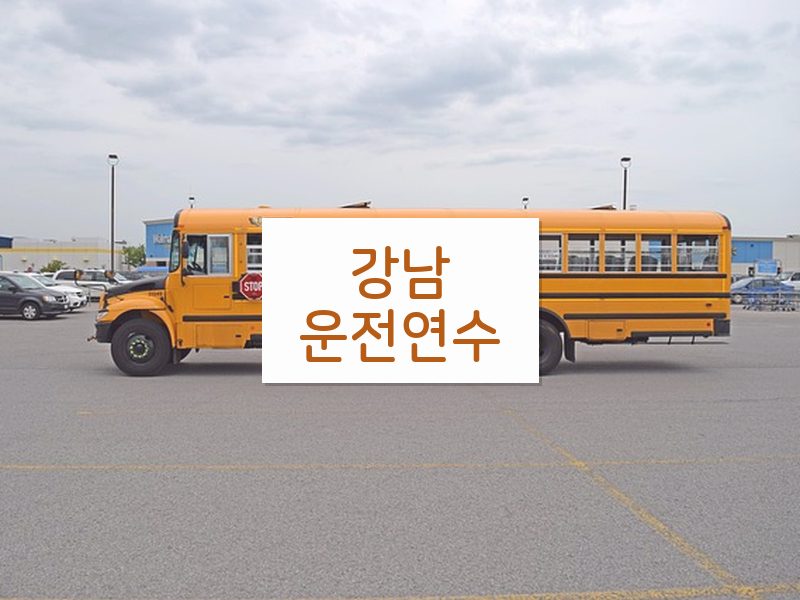 강남운전연수 후기