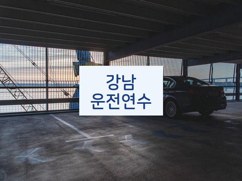강남운전연수 후기