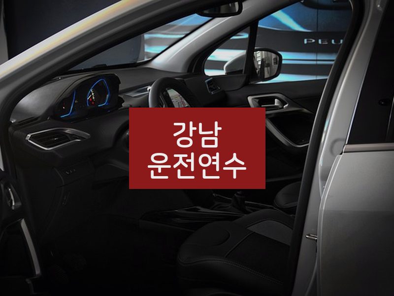 강남운전연수 후기