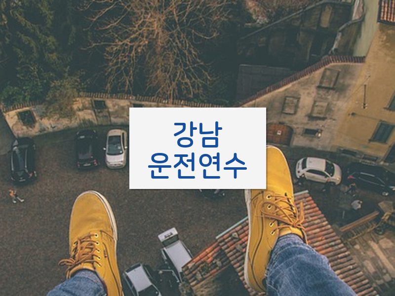 강남운전연수 후기