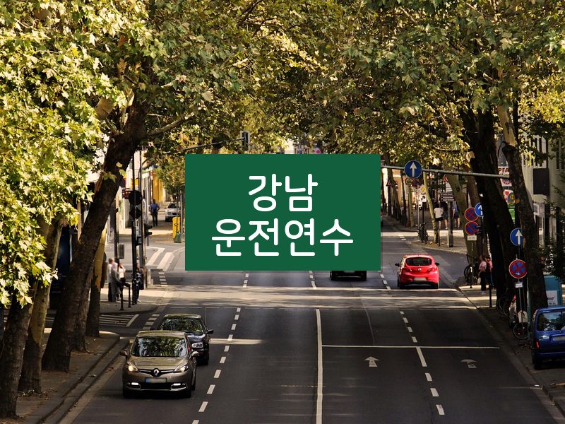 강남운전연수 후기