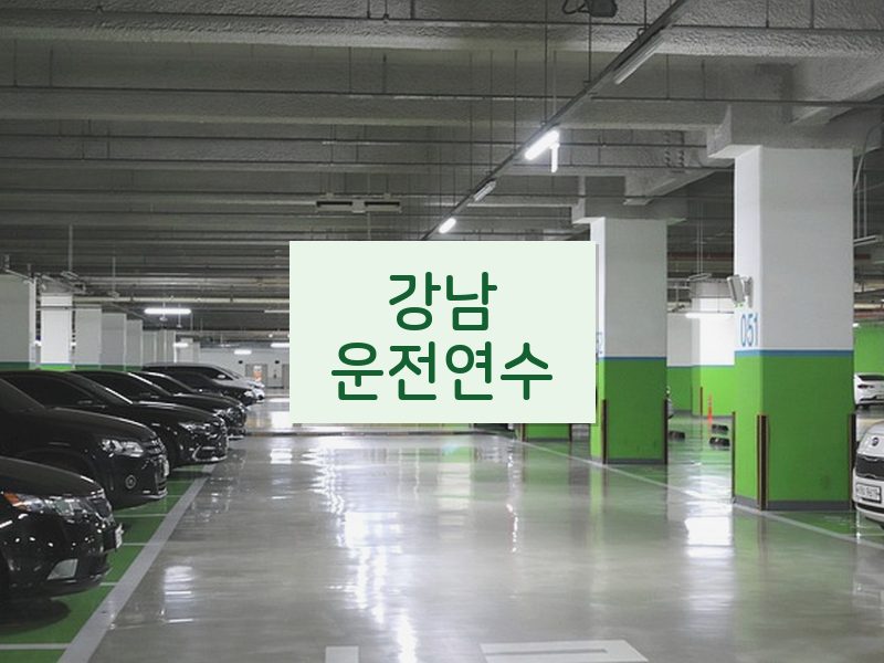 강남운전연수 후기
