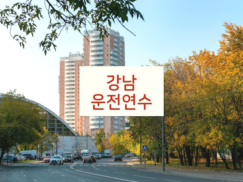 강남운전연수 후기