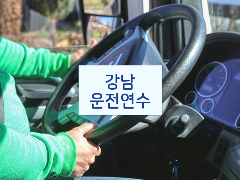 강남운전연수 후기