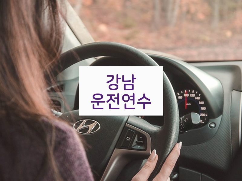 강남운전연수 후기