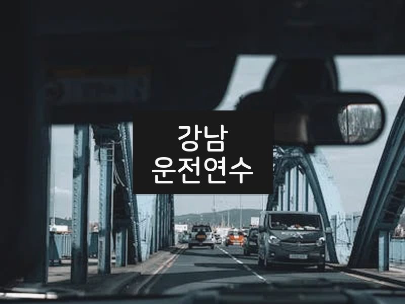 강남운전연수 후기