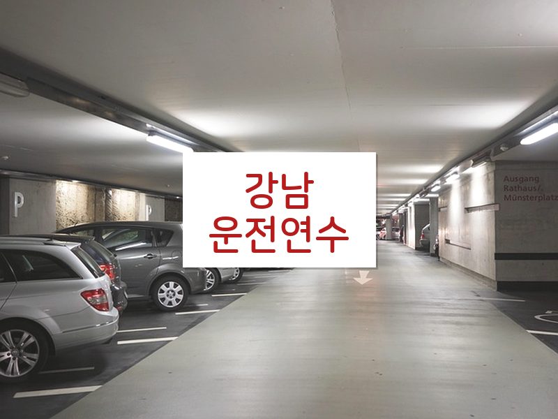 강남운전연수 후기