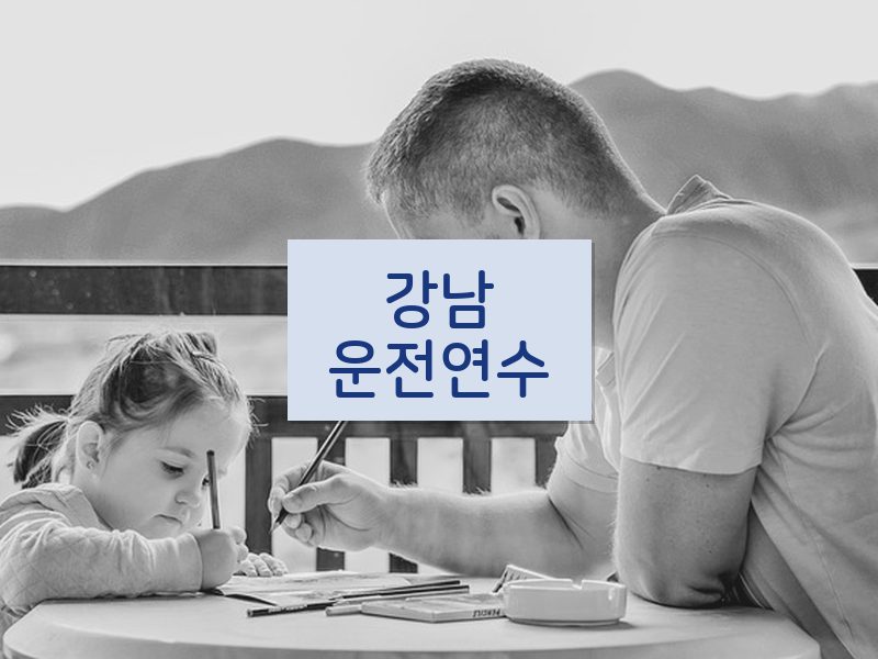 강남운전연수 후기