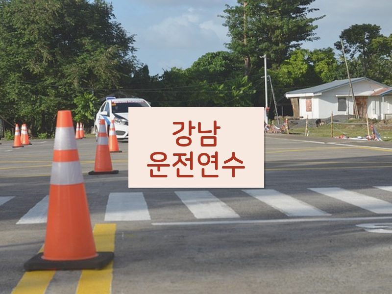 강남운전연수 후기