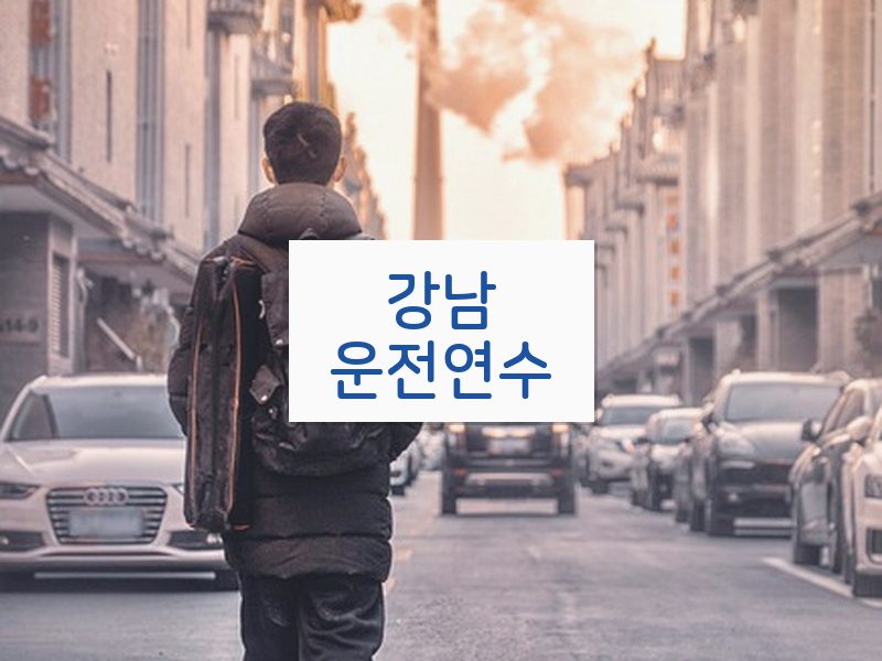 강남운전연수 후기