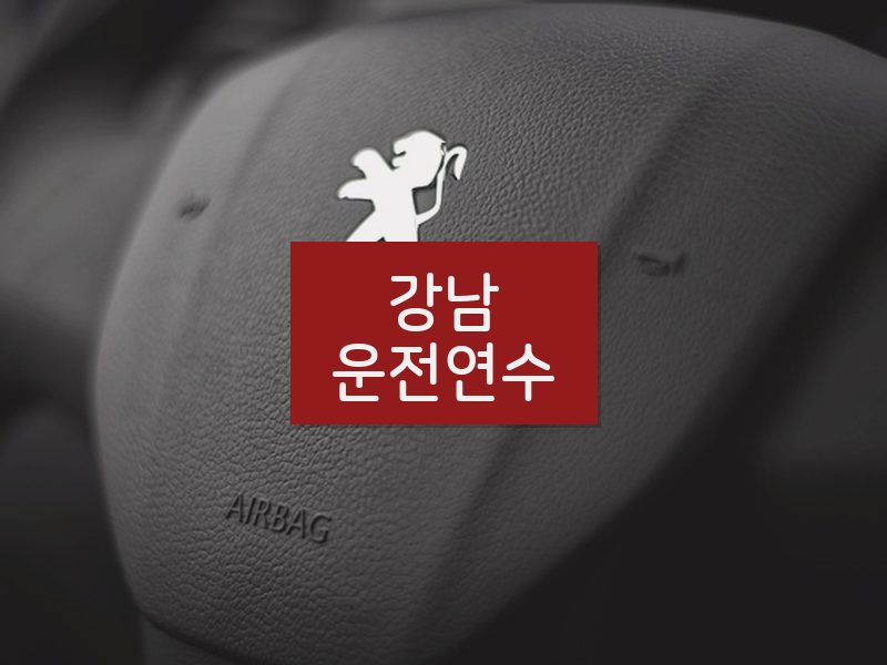강남운전연수 후기
