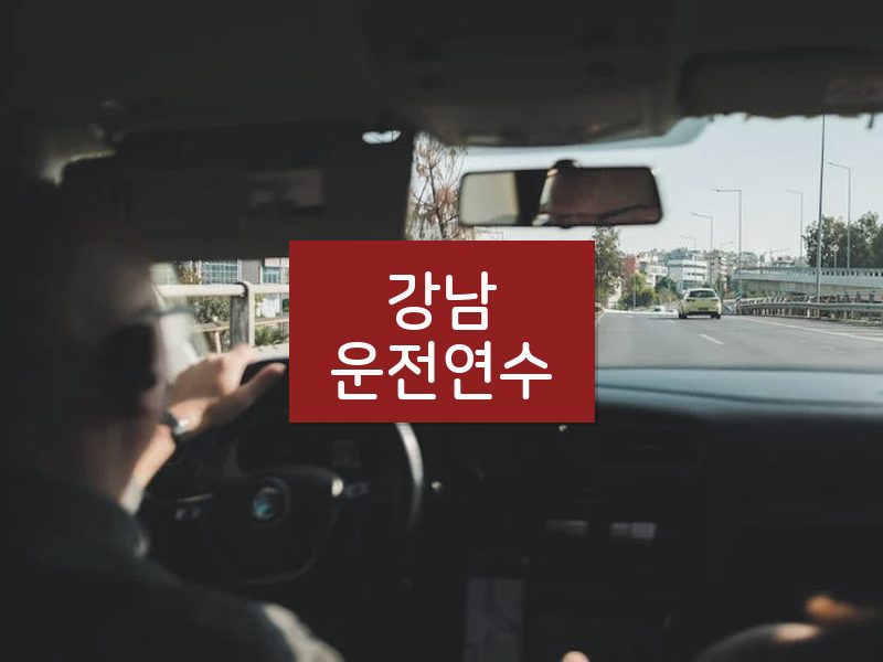 강남운전연수 후기