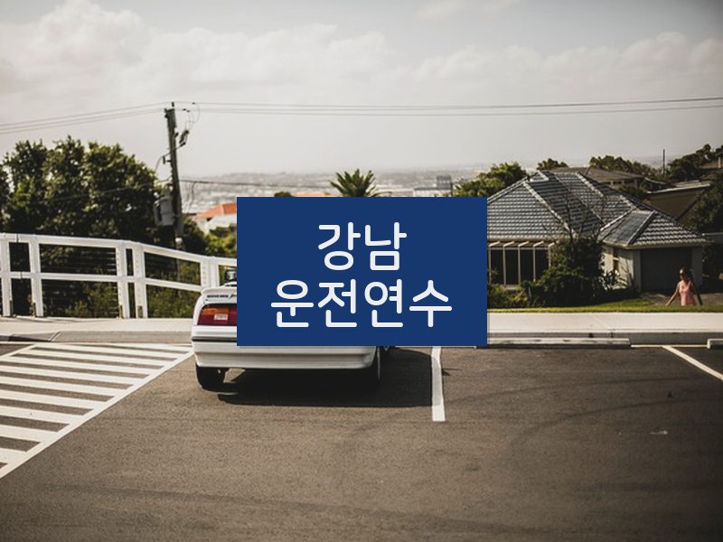 강남운전연수 후기