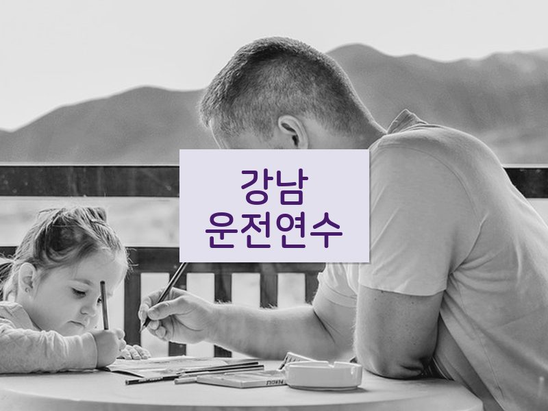 강남운전연수 후기