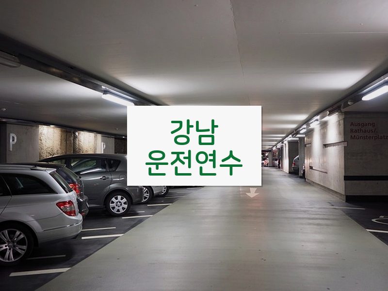 강남운전연수 후기