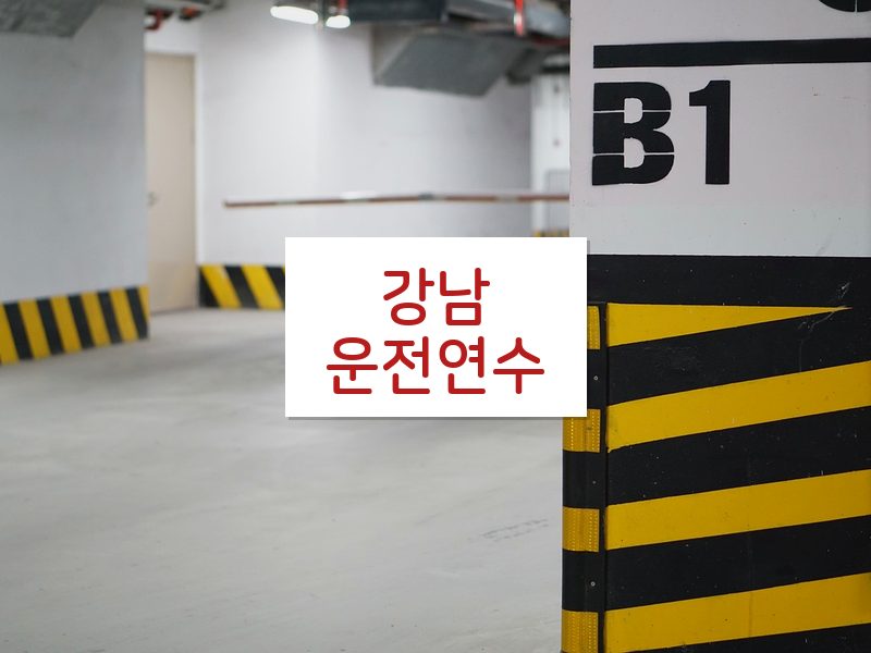 강남운전연수 후기