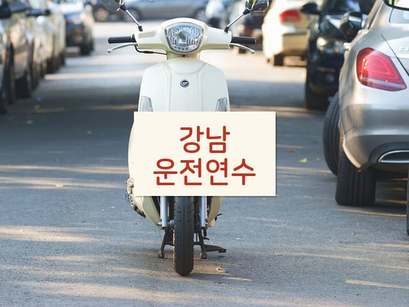 강남운전연수 후기