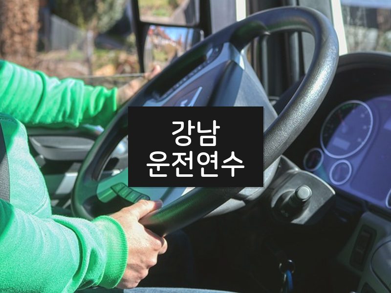 강남운전연수 후기
