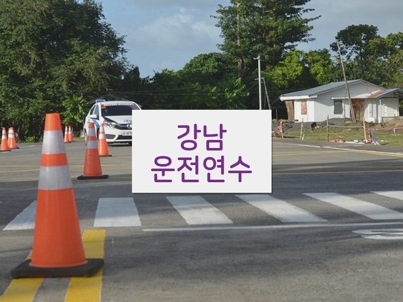 강남운전연수 후기