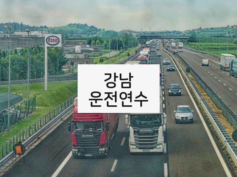 강남운전연수 후기