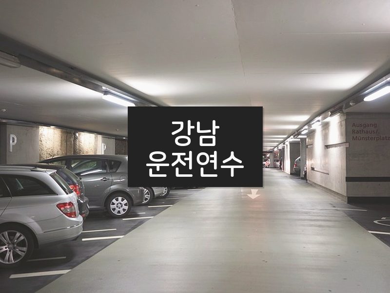 강남운전연수 후기