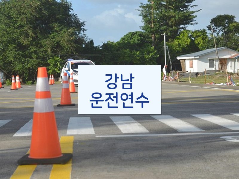 강남운전연수 후기