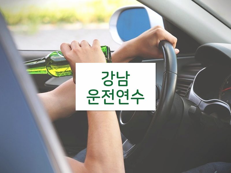 강남운전연수 후기