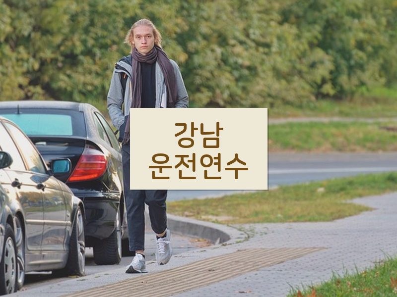 강남운전연수 후기