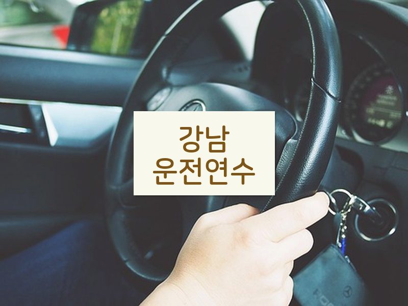 강남운전연수 후기