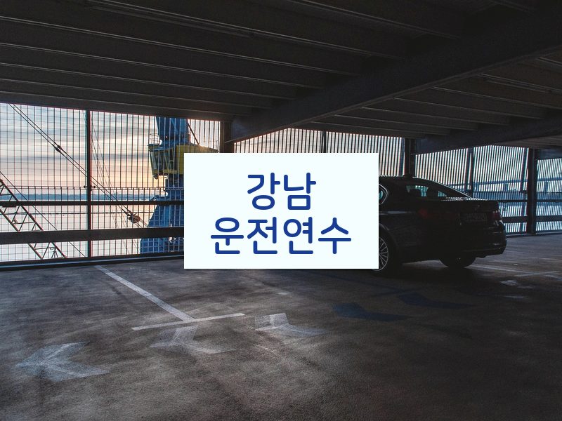 강남운전연수 후기