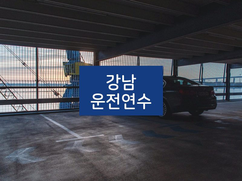강남운전연수 후기