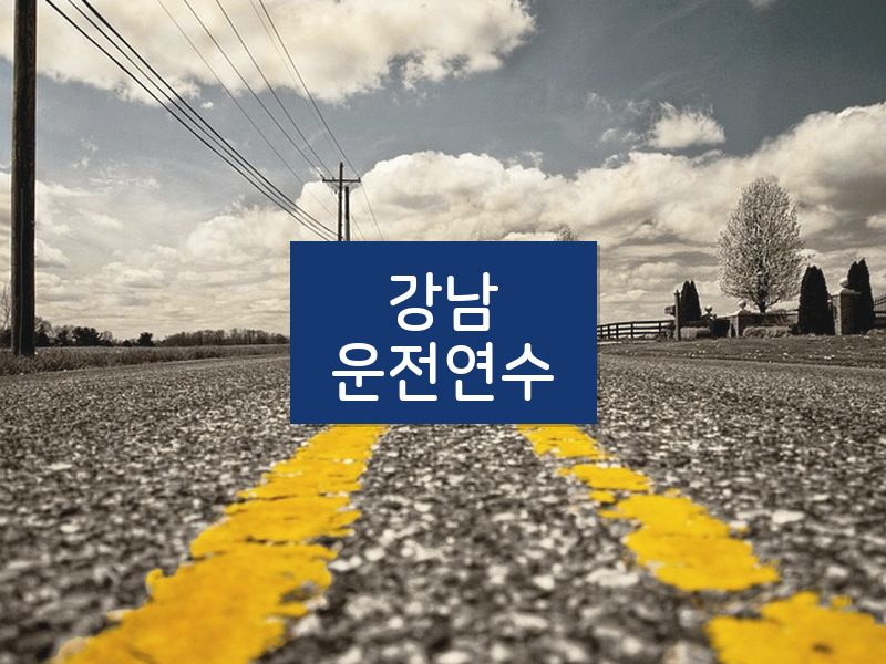 강남운전연수 후기