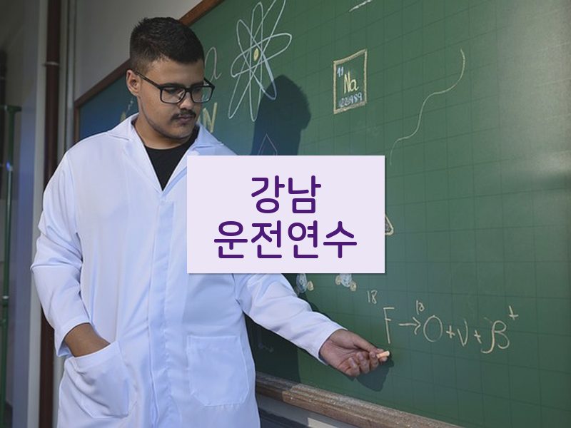 강남운전연수 후기