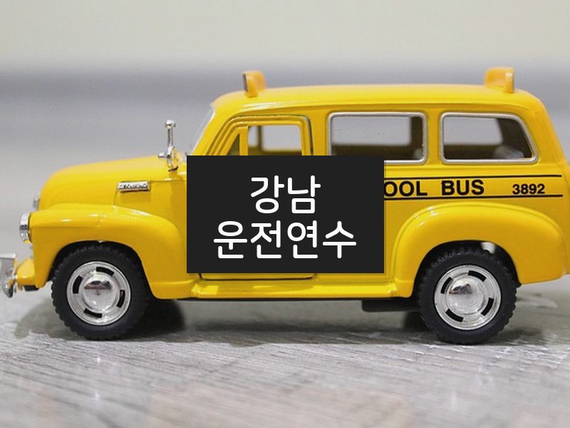 강남운전연수 후기