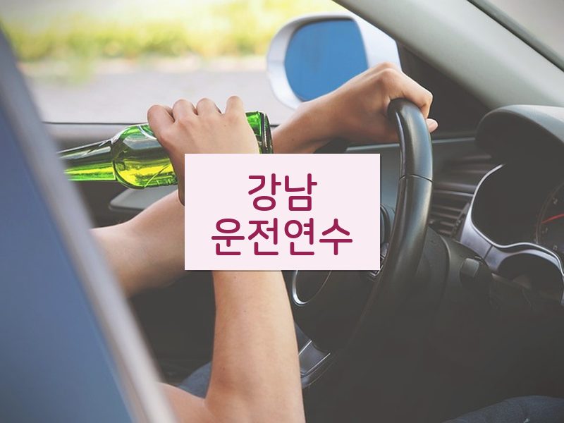 강남운전연수 후기