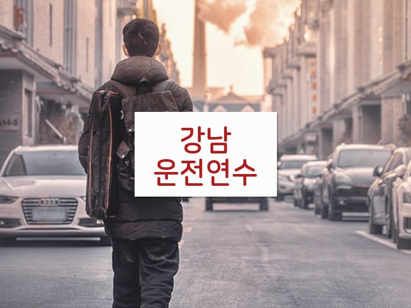 강남운전연수 후기