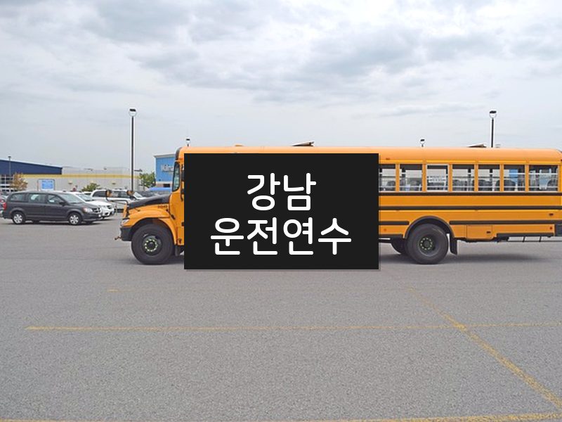강남운전연수 후기