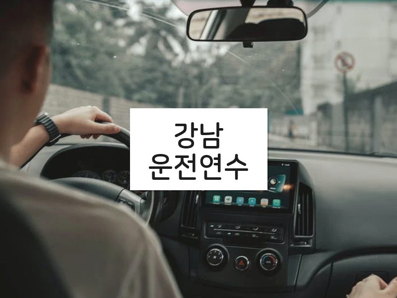 강남운전연수 후기