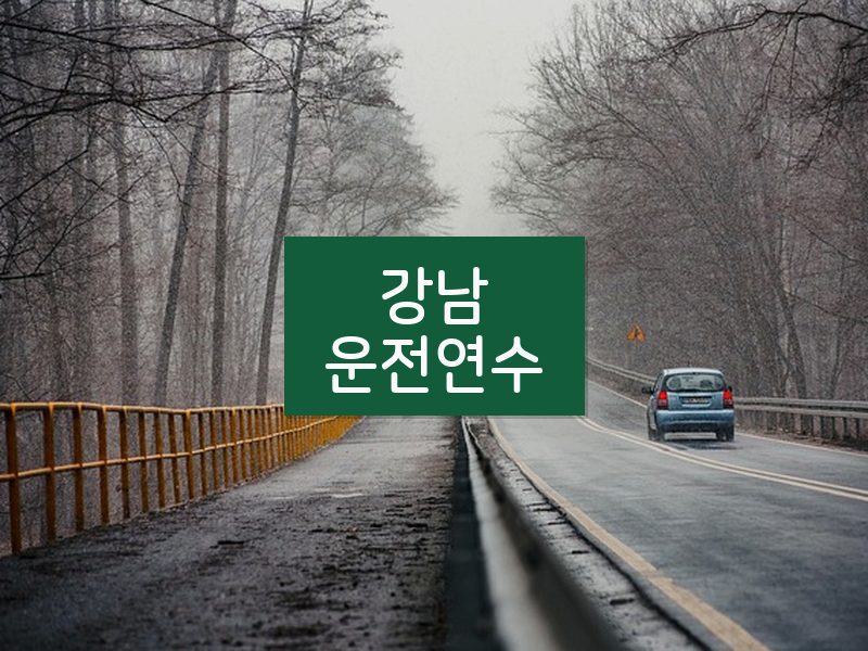 강남운전연수 후기