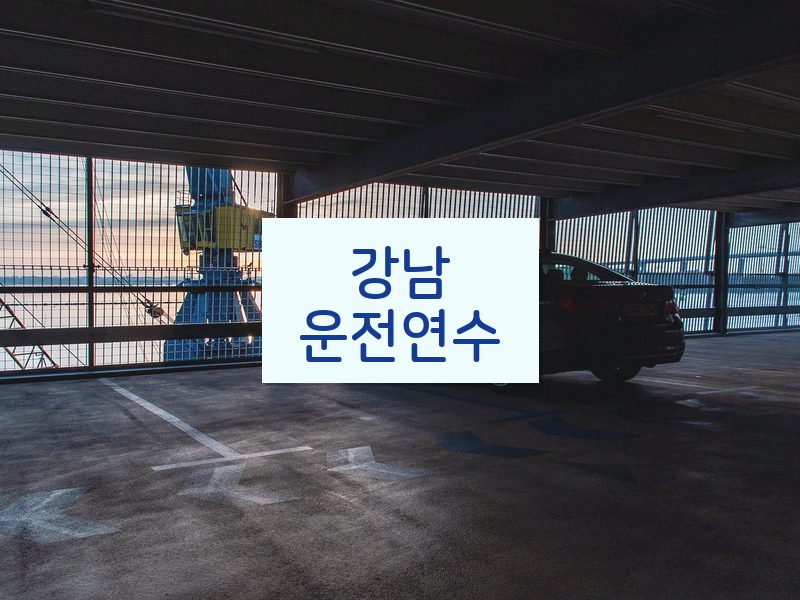강남운전연수 후기