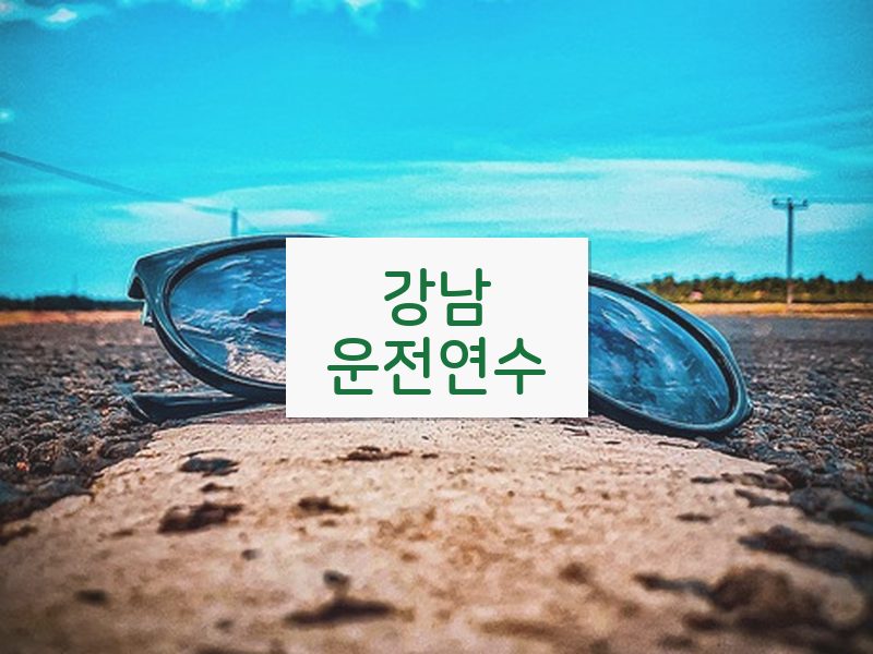 강남운전연수 후기