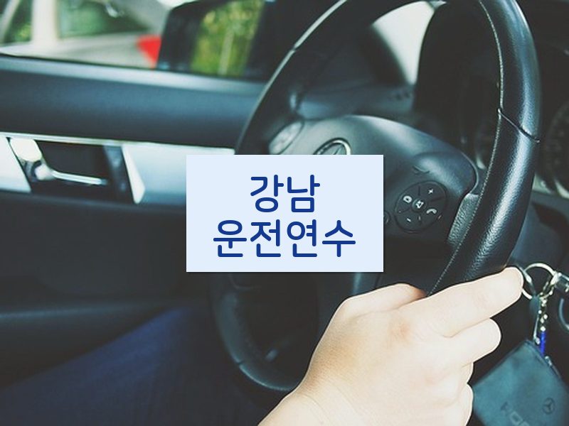 강남운전연수 후기