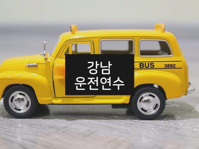 강남운전연수 후기